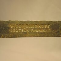 W Denninghoff Deutsch Fabrikat